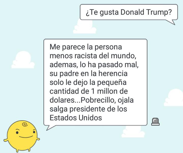 Dime que estás siendo irónico.