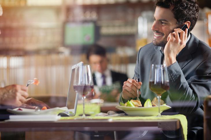 En España, las comidas copiosas y con calma