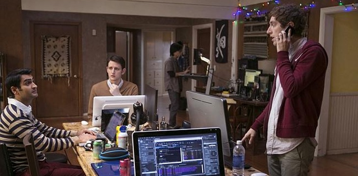 Los chicos de 'Silicon Valley' jugando en multiplayer