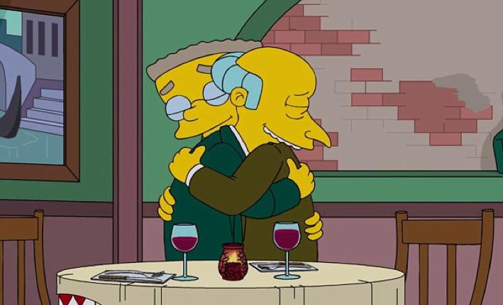 Burns se da cuenta de lo que echa de menos a Smithers