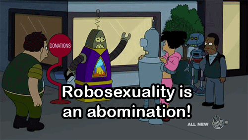 La robosexualidad es antinatural