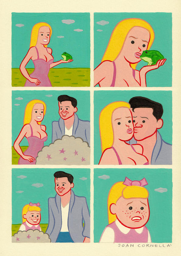 Así son las locas ilustraciones de Joan Cornellá