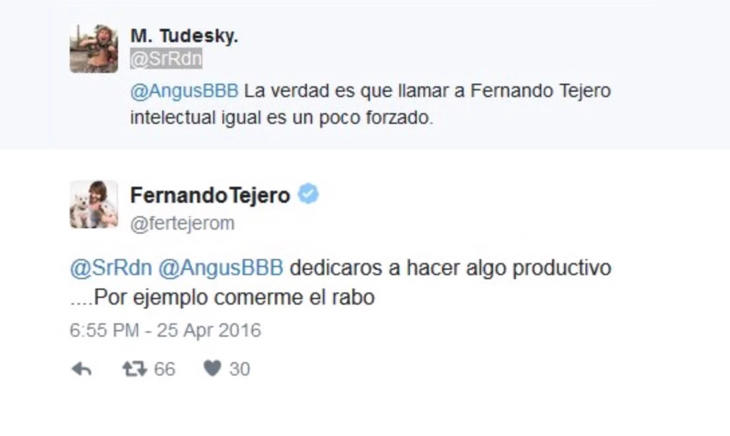 Fernando Tejero contra Twitter