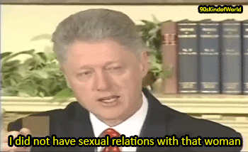 Bill Clinton fue un pillín en los 90