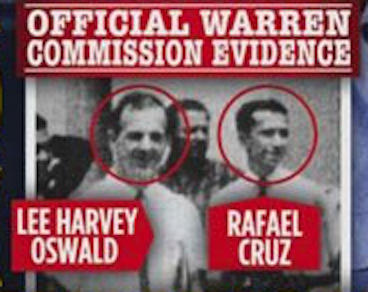 La fotografía entre Lee Harvey Oswald y el supuesto Rafael Cruz