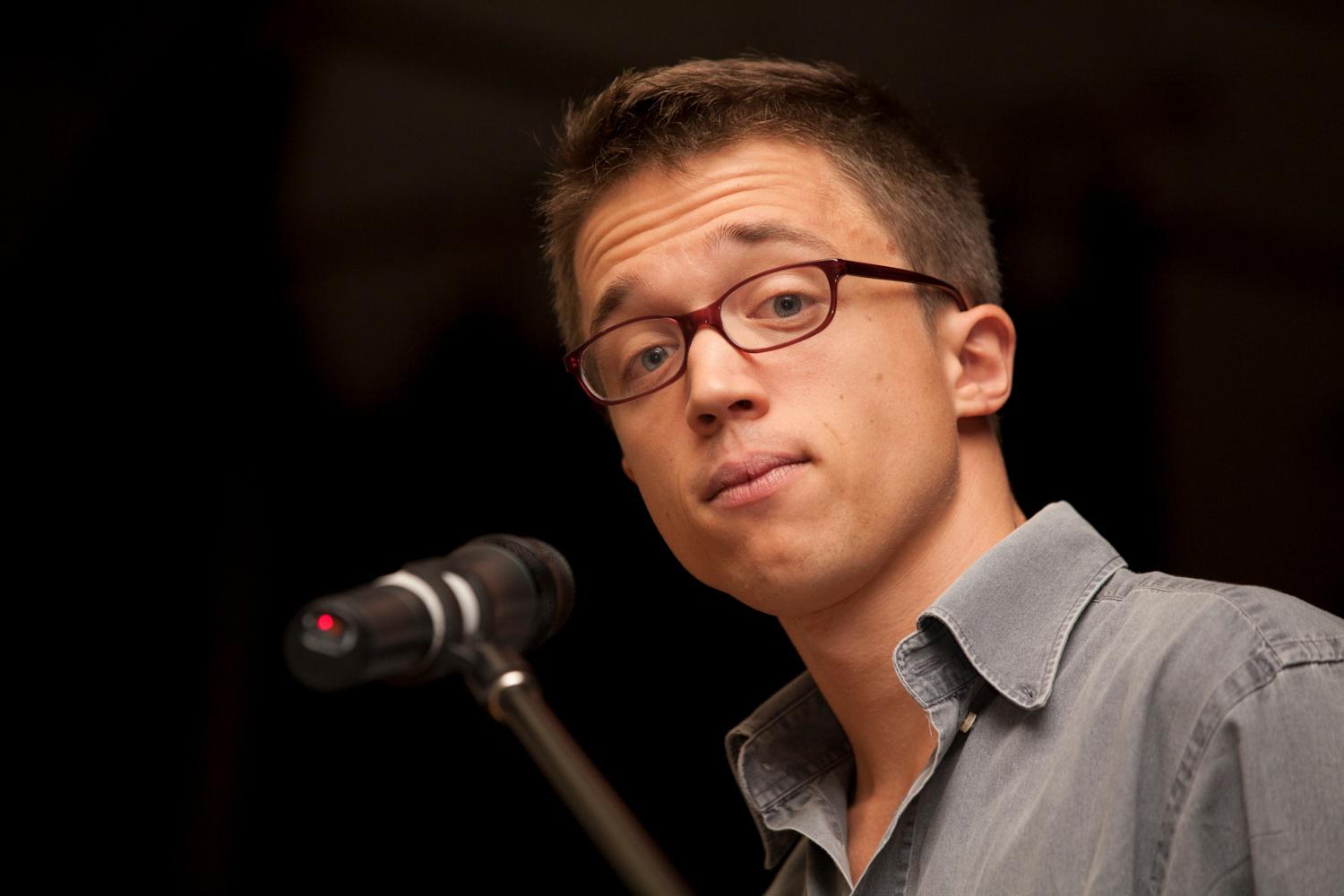 Íñigo Errejón, máximo exponente de Podemos de no revertir el régimen del 78