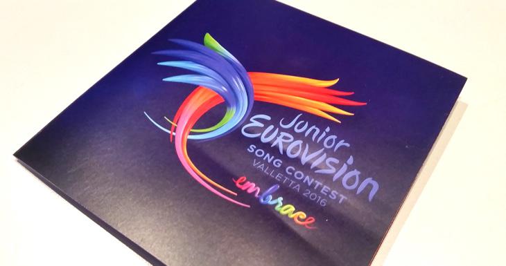 El logo y lema de Eurovisión Junior 2016