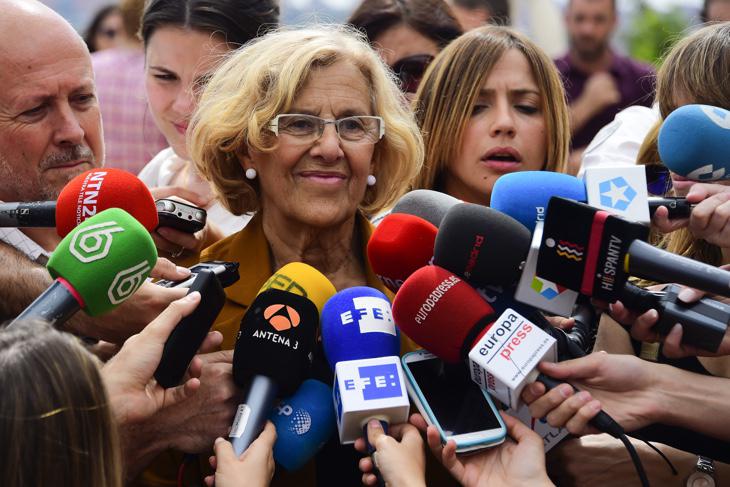 Esta medida fue de las primeras que aplicó Manuela Carmena