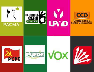 ¿Qué partidos minoritarios puedo votar el 26-J?