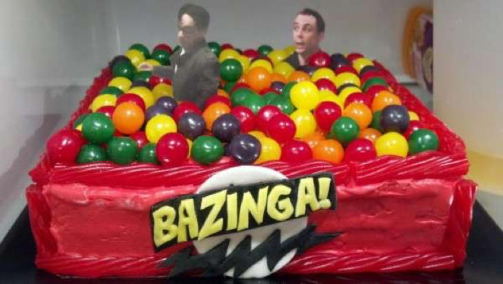 La tarta de 'Big Bang Theory'