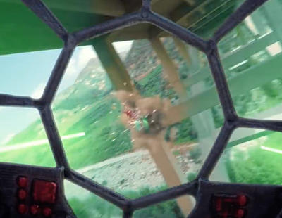 Unos fans recrean con drones una de las épicas batallas de 'Star Wars'