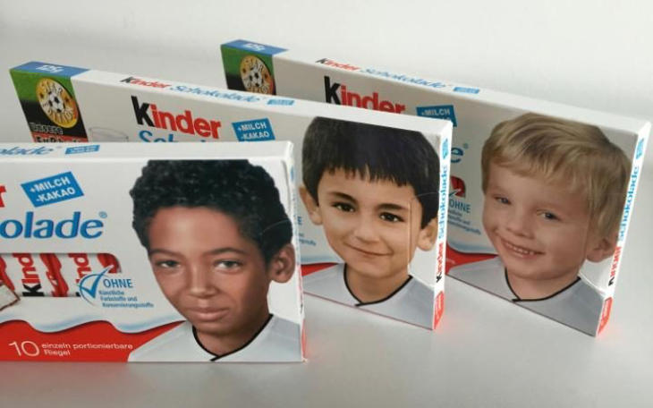 Las nuevas cajas de Kinder para la Eurocopa 2016