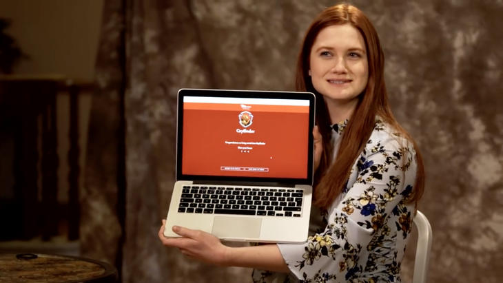 Bonnie Wright, una orgulla Gryffindor