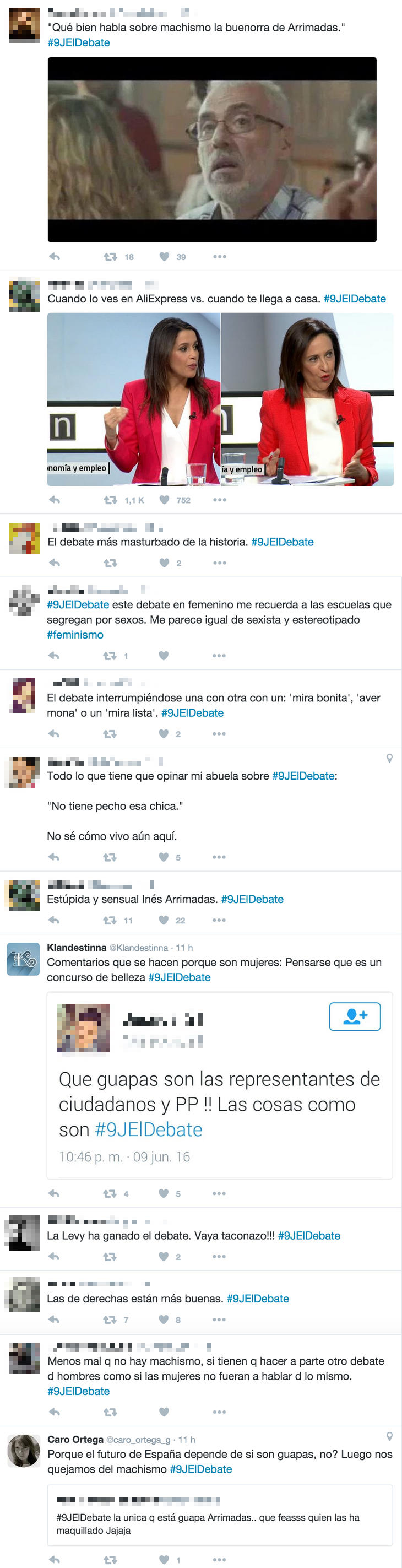 Los comentarios machistas del debate entre mujeres de Antena 3