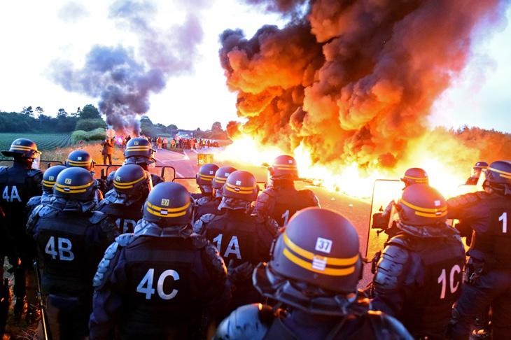 Huelga en Francia el pasado mayo