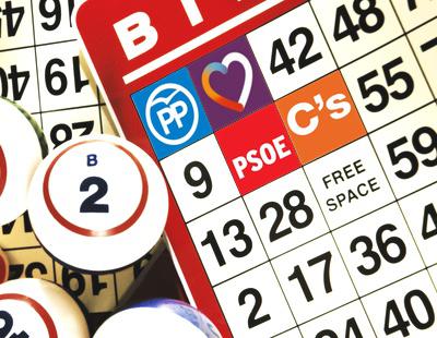 El bingo del 'Debate a 4' entre PP, Unidos Podemos, PSOE y Ciudadanos