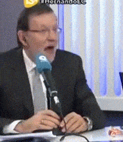 Rajoy cuando oye que Rivera le dice que hoy en día 'hay start-ups'