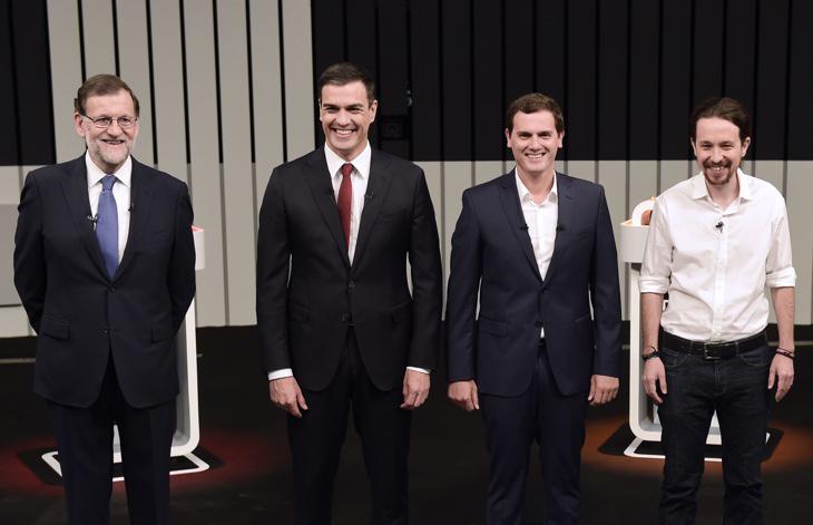 Los candidatos del debate