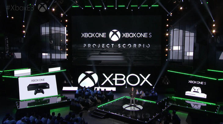 Momento de la conferencia en que Microsoft mostró el futuro de Xbox One