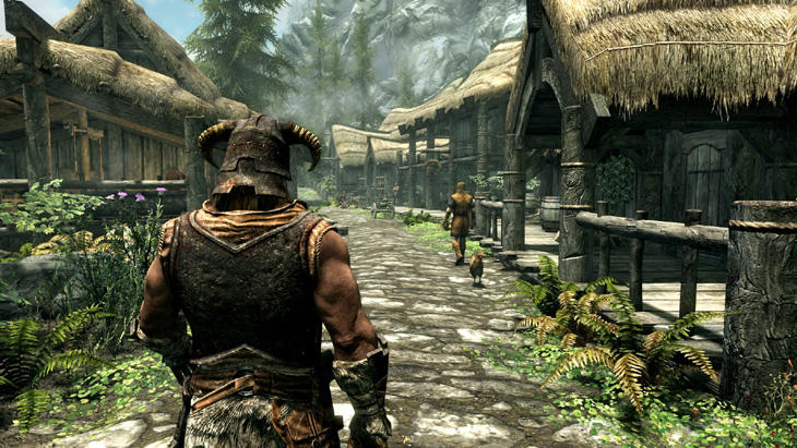 Así se ve la remasterización de Skyrim para la nueva generación