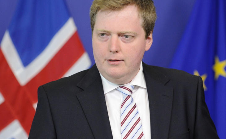 Sigmundur David Gunnlaugsson, Primer Ministro de Islandia