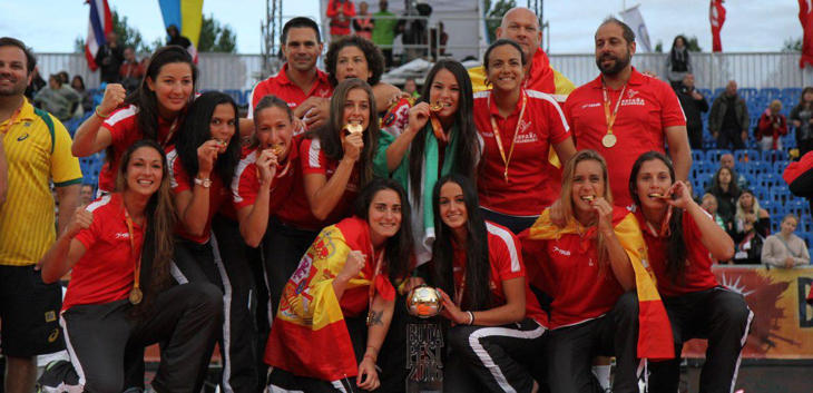 ¡Las campeonas del mundo!