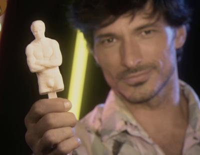 Hacen un helado con la forma de Andrés Velencoso y por fin podemos lamer su cuerpo