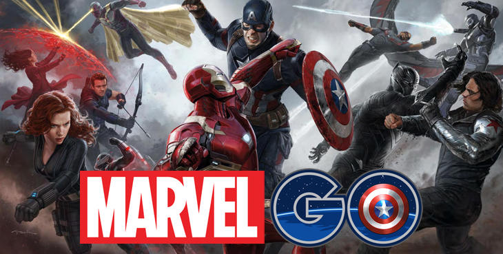 Peleas épicas en realidad aumentada con la version 'Go' de Marvel