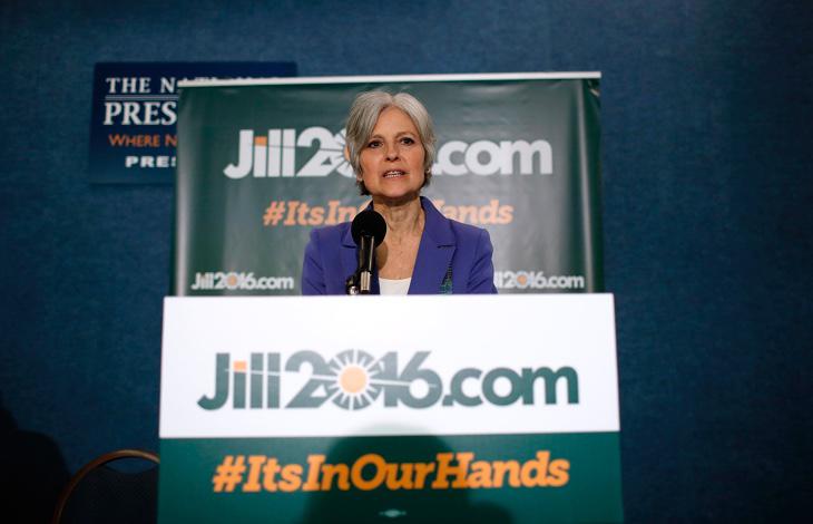 Jill Stein, líder del Partido Verde