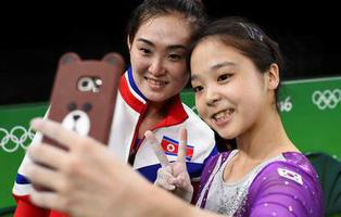 Corea del Norea y del Sur, unidas por Río 2016: El selfie que representa la unión deportiva