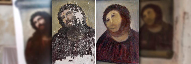 Se Cumplen 4 Años Del Ecce Homo La Restauración Que Ha - 