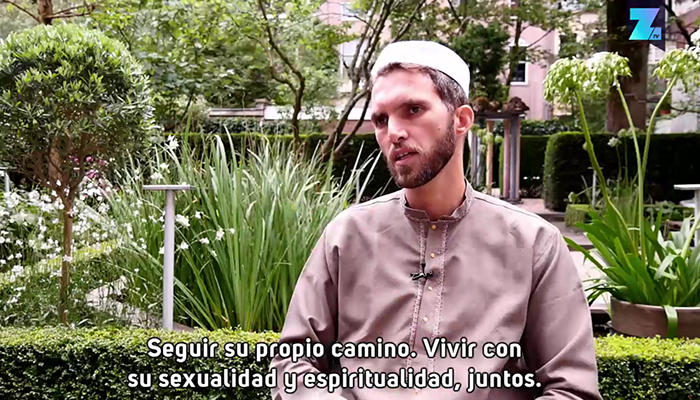 Zahed lucha por hacer comprender que es posible compaginar cualquier sexualidad con la religión