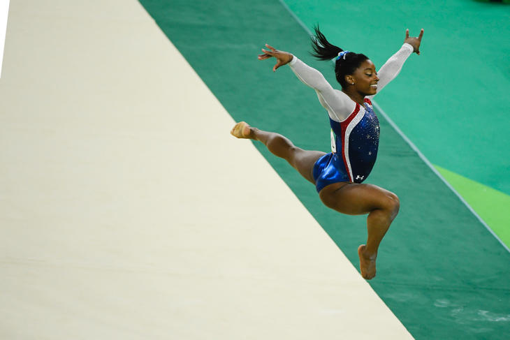 'Soy la primera Simone Biles'