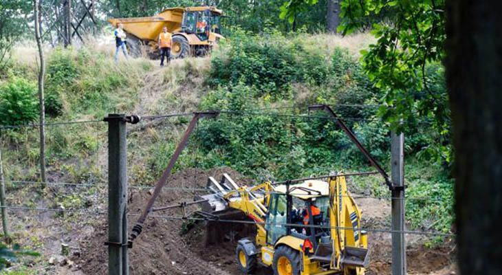 Ya se está excavando en la zona