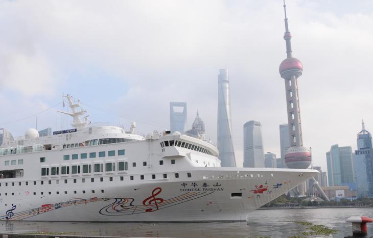 Un crucero en Shanghai