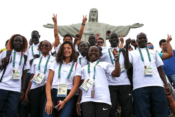 La delegación de atletas refugiados de Río 2016