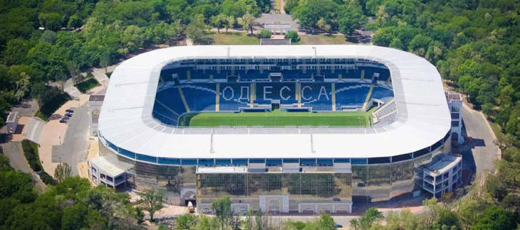 Chornomorets Stadium, el estadio que albergaría el ESC 2017