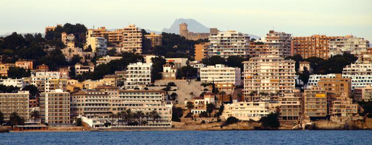 El barrio de Cala Major (Wikimedia)