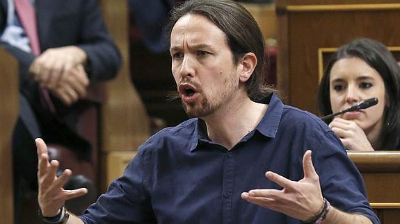 Iglesias: 'Usted, que representa un partido fundado por ministros de una dictadura'