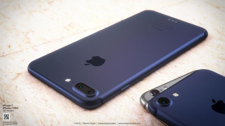 Un modelo de iPhone 7 con cámara dual (Movil Arena)