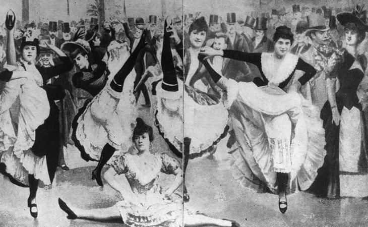 La historia de la ropa interior femenina está ligada a las bailarinas de can-can