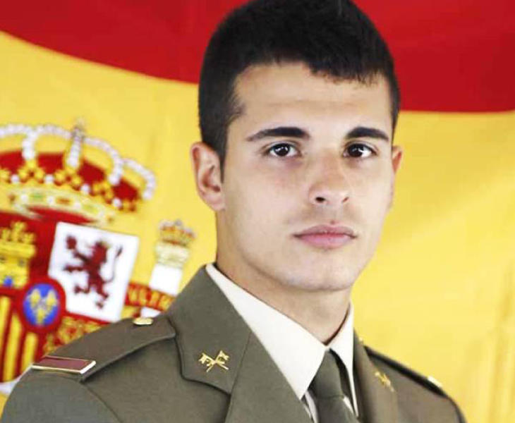 Aarón Vidal, militar español fallecido