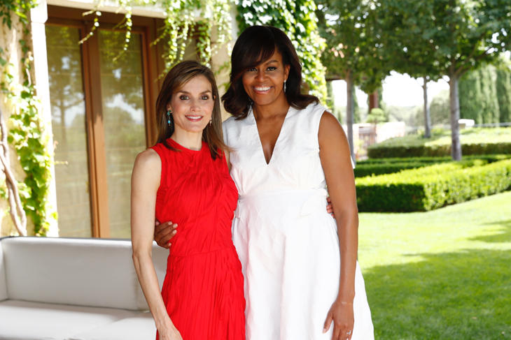 Letizia y Michelle, amigas y conocidas