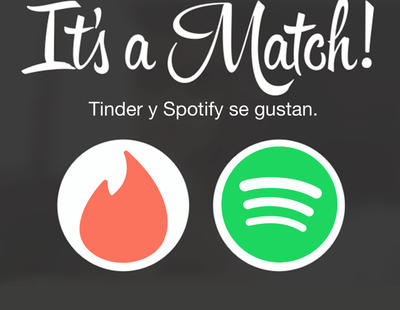 Spotify, el último arma de Tinder para buscarte ligue