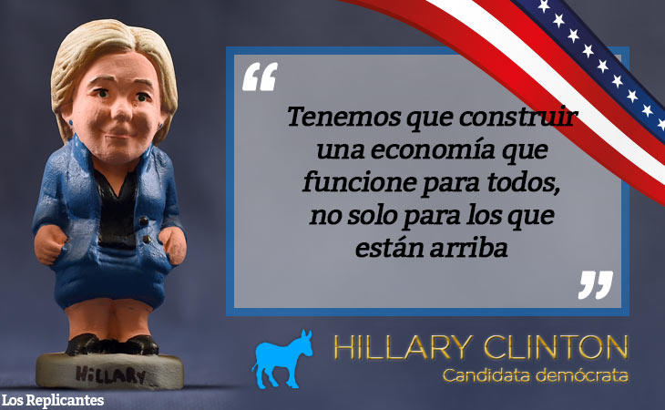 Clinton, preocupada por la clase media