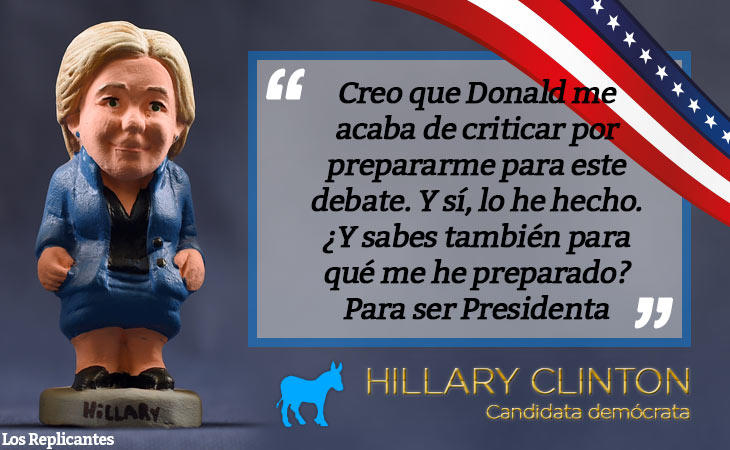 Clinton cuenta con experiencia política, al contrario que Trump