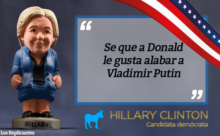 Clinton recordaba así cuando Trump animó a Rusia a hackearla