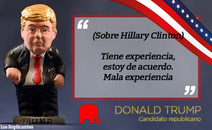 Trump, la voz de la experiencia