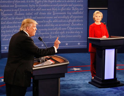 El primer debate Trump-Clinton, en 20 contundentes frases