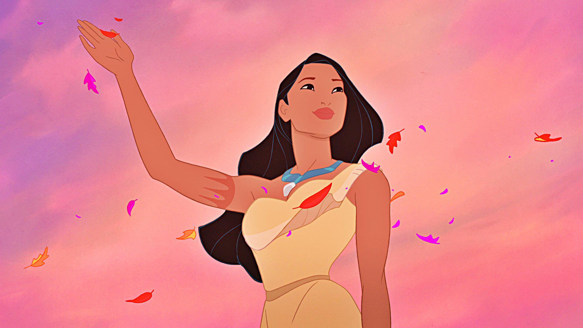 Pocahontas es una de las princesas más inteligentes y valientes